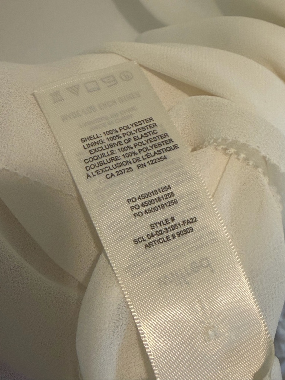 Aritzia Wilfred Valencia Blouse BNWT - Picture 5 of 5